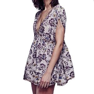 NWOT Free People Escapades Tee